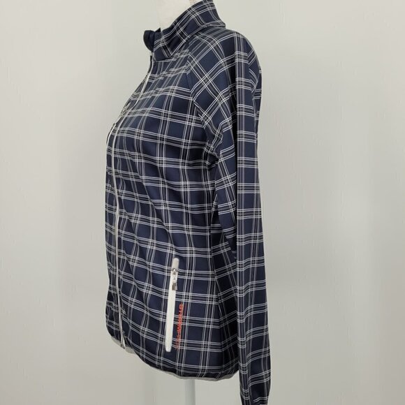 Stormpack Navy Plaid Softshell Jacket - Picture 5 of 9